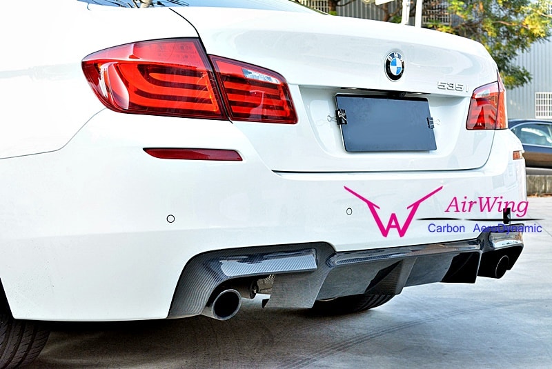F10 M5 - 3D Style Carbon Fiber Rear Diffuser 2